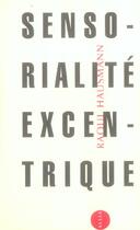 Couverture du livre « Sensorialité excentrique » de Raoul Hausmann aux éditions Allia