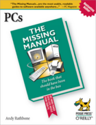 Couverture du livre « PCs: The Missing Manual » de David A. Karp aux éditions O'reilly Media