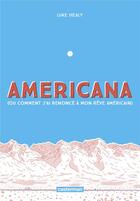 Couverture du livre « Americana » de Luke Healy aux éditions Casterman