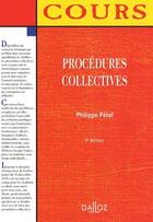Couverture du livre « Procédures collectives (6e édition) » de Philippe Petel aux éditions Dalloz