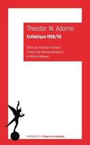 Couverture du livre « Cours d'esthétique » de Theodor Wiesengrund Adorno aux éditions Klincksieck