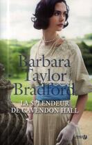 Couverture du livre « La splendeur de Cavendon Hall » de Barbara Taylor Bradford aux éditions Presses De La Cite