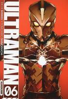 Couverture du livre « Ultraman Tome 6 » de Eiichi Shimizu et Tomoshiro Shimoguchi aux éditions Kurokawa