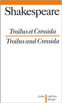 Couverture du livre « Troilus et cressida - - traduction, introduction et notes » de William Shakespeare aux éditions Aubier