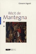 Couverture du livre « Leçon sur Mantegna » de Giovanni Agosti aux éditions Hazan