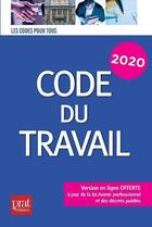 Couverture du livre « Code du travail (édition 2020) » de  aux éditions Prat Editions