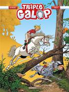 Couverture du livre « Triple galop Tome 6 » de Benoit Du Peloux aux éditions Bamboo