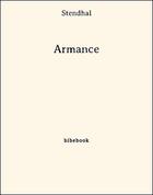 Couverture du livre « Armance » de Stendhal aux éditions Bibebook