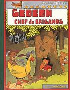 Couverture du livre « Gedeon chef de brigands » de Benjamin Rabier aux éditions Hoebeke