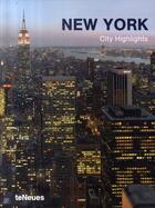 Couverture du livre « New York ; city highlights » de  aux éditions Teneues - Livre