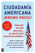 Couverture du livre « Ciudadania Americana cHecho fàcil! con CD (United States Citizenship T » de Roque Raquel aux éditions Penguin Group Us