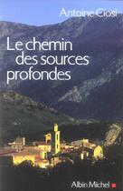 Couverture du livre « Le Chemin des sources profondes » de Antoine Ciosi aux éditions Albin Michel