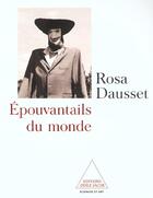 Couverture du livre « Le monde des epouvantails » de Dausset Rosa aux éditions Odile Jacob