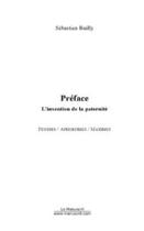 Couverture du livre « Preface » de Sebastien Bailly aux éditions Editions Le Manuscrit