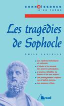 Couverture du livre « Les tragédies de Sophocle » de Emile Lavielle aux éditions Breal
