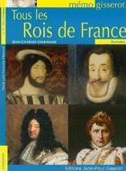 Couverture du livre « Tous les rois de France » de Jean-Charles Volkmann aux éditions Gisserot
