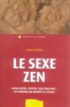 Couverture du livre « Le sexe zen » de Coline Verriere aux éditions Ambre