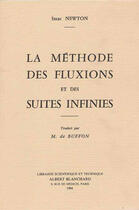 Couverture du livre « La methode des fluxions et des suites infinies » de Isaac Newton aux éditions Blanchard