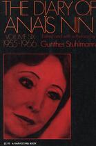 Couverture du livre « Diary Of Anais Nin Volume 6 1955-1966 » de Anais Nin aux éditions Houghton Mifflin Harcourt