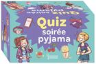 Couverture du livre « Quiz soiree pyjama » de Lebrun/Amandine aux éditions Larousse