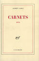 Couverture du livre « Carnets 1978 » de Albert Cohen aux éditions Gallimard