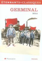 Couverture du livre « Germinal(nouvelle couverture) » de Émile Zola aux éditions Flammarion