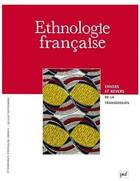 Couverture du livre « REVUE D'ETHNOLOGIE FRANCAISE n.3 : envers et revers de la transmission (juillet/septembre 2000) » de Revue D'Ethnologie Francaise aux éditions Puf