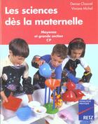 Couverture du livre « Les sciences des la maternelle » de Michel/Chauvel aux éditions Retz