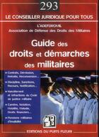 Couverture du livre « Guide des droits et démarches des militaires » de  aux éditions Puits Fleuri