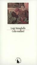 Couverture du livre « Colin-maillard » de Luigi Meneghello aux éditions Gallimard