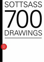 Couverture du livre « Sottsass 700 drawings » de Carboni Milco aux éditions Skira