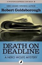 Couverture du livre « Death on Deadline » de Robert Goldsborough aux éditions Head Of Zeus