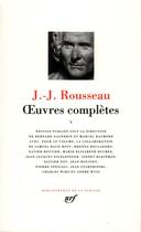 Couverture du livre « Oeuvres complètes Tome 5 ; écrits sur la musique, la langue et le théâtre » de Jean-Jacques Rousseau aux éditions Gallimard