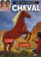 Couverture du livre « Crée ton aventure ! cheval » de Deny/Frecon aux éditions Nathan