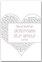 Couverture du livre « Dictionnaire d'un amour » de David Levithan aux éditions Grasset