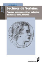 Couverture du livre « Lectures de verlaine » de Pur aux éditions Pu De Rennes