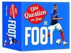 Couverture du livre « Une question de foot par jour (édition 2021) » de  aux éditions Hugo Image