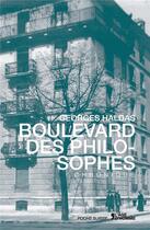 Couverture du livre « Boulevard des philosophes » de Georges Haldas aux éditions L'age D'homme