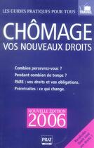 Couverture du livre « Chomage tous vos droits 2006 » de Doleux-Janat C. aux éditions Prat