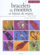 Couverture du livre « Bracelets de montre et bijoux de mains » de Hoerner Denise aux éditions L'inedite