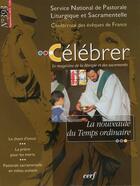 Couverture du livre « REVUE CELEBRER : Célébrer numéro 393 » de Collectif Snpls aux éditions Cerf