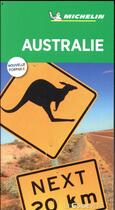 Couverture du livre « Le guide vert : Australie » de Collectif Michelin aux éditions Michelin