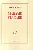 Couverture du livre « Madame placard » de Genevieve Brisac aux éditions Gallimard