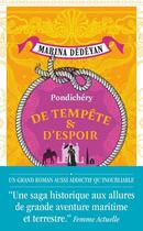 Couverture du livre « De tempête et d'espoir : Pondichéry » de Marina Dedeyan aux éditions J'ai Lu