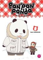 Couverture du livre « Pan'Pan panda ; une vie en douceur Tome 8 » de Sato Horokura aux éditions Nobi Nobi