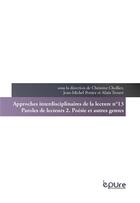 Couverture du livre « Paroles de lecteurs 2. Poésie et autres genres » de Christine Chollier aux éditions Pu De Reims