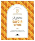 Couverture du livre « Le nouveau savoir-vivre » de Sylvie Fabre aux éditions Massin