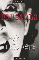 Couverture du livre « Avis de tempete » de Brussolo-S aux éditions Editions Du Masque