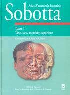 Couverture du livre « Sobotta ; atlas d'anatomie humaine t.1 ; tete cou membre superieur ; 4e edition 2000 » de R Putz et R Pabst aux éditions Eminter
