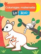 Couverture du livre « Coloriage maternelle/le zoo » de Piccolia aux éditions Piccolia